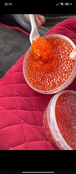 Красная икра в наличе