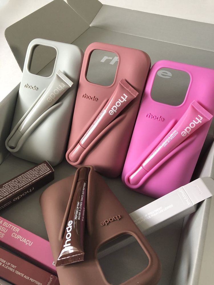 Rhode калъф + Rhode гланц | Rhode Case + Rhode Lip Gloss | Комплект
