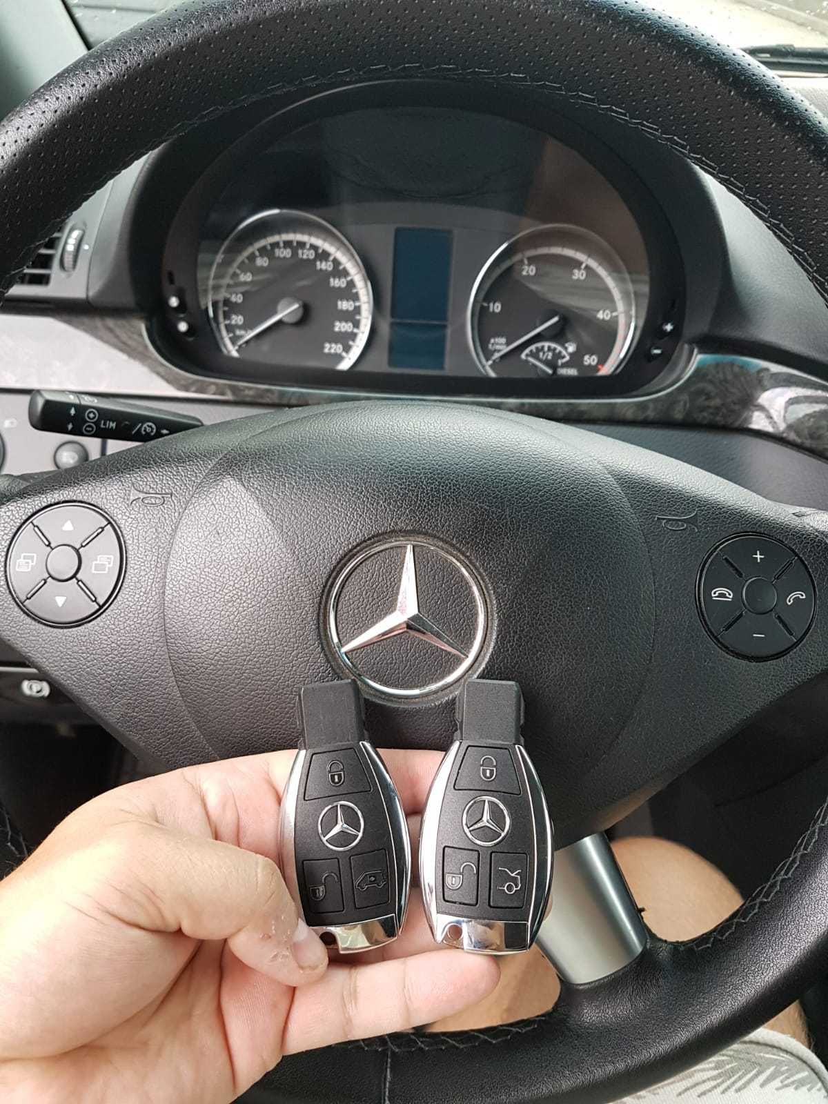 Cheie noua BMW Mercedes orice model. Se pot si Programa Coda pe masina