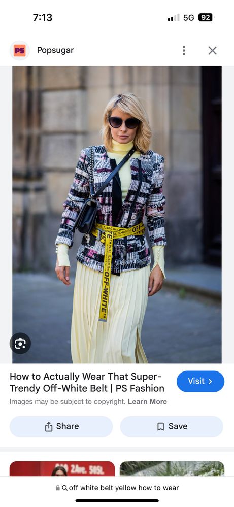 OFF-WHITE 100% оригинален колан