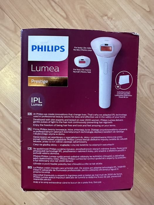 Epilator IPL Philips Lumea Prestige SmartSkin, Accesorii Corp & Față