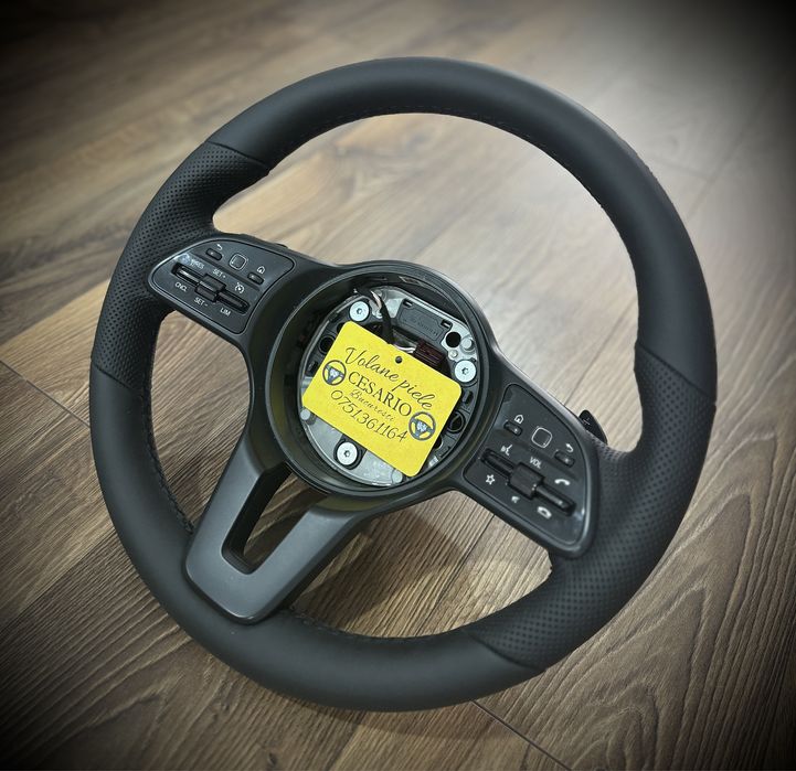 Volan piele naturala nappa Mercedes Class A,E,Cls,Cla,C,VITO,Sprinter