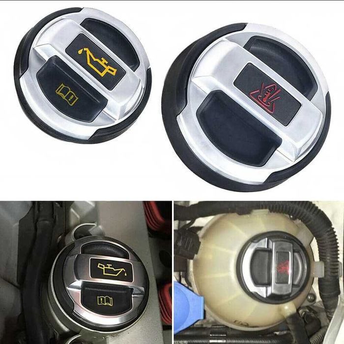 Комплект капачки за масло и охладителна течност Капачка антифриз VAG