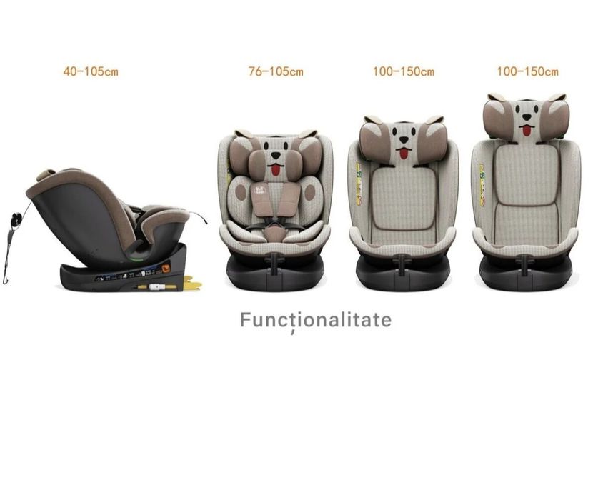 Scaun auto NOU - BUF BOOF