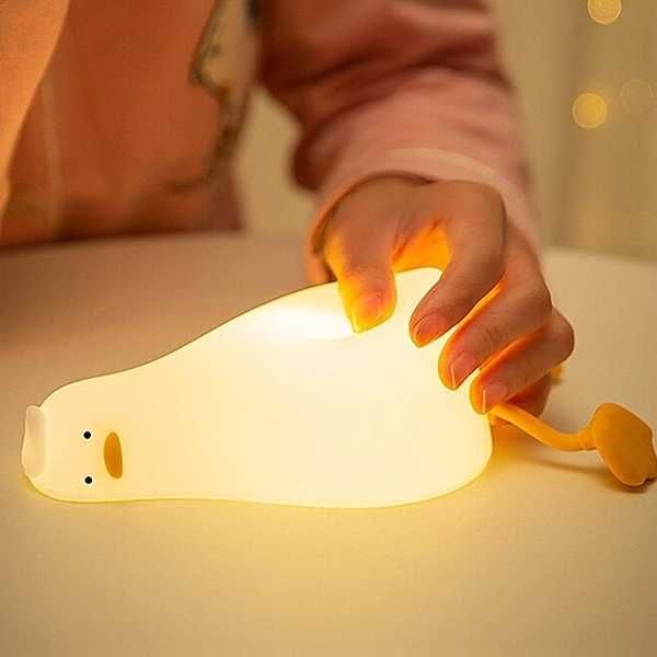 Силиконова акумулаторна LED лампа ПАТЕ