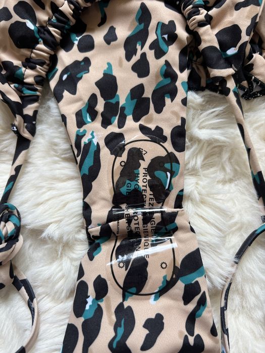 Costum de baie leopard print