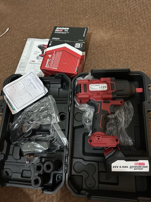 RAİDER RDP-BBİW20 SOLO PRO Ударен Гайковерт 2000 nm