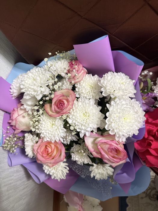 Красивый букет, свежие!