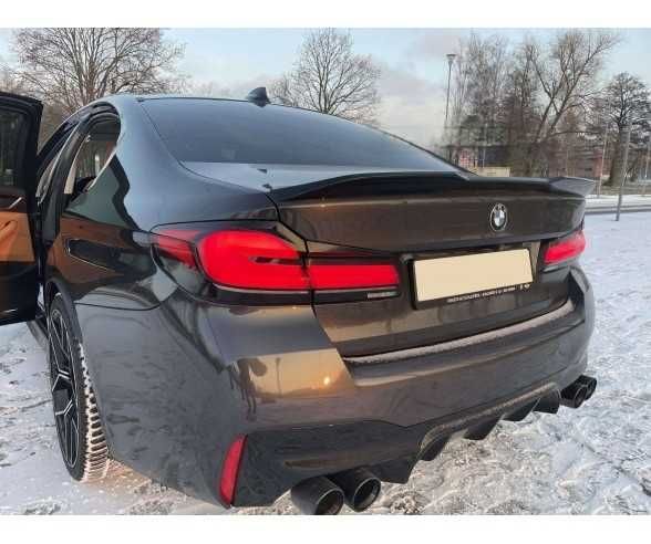 Eleron Codita Portbagaj BMW Seria 5 G30 M5 Performance Pro, Negru Luci