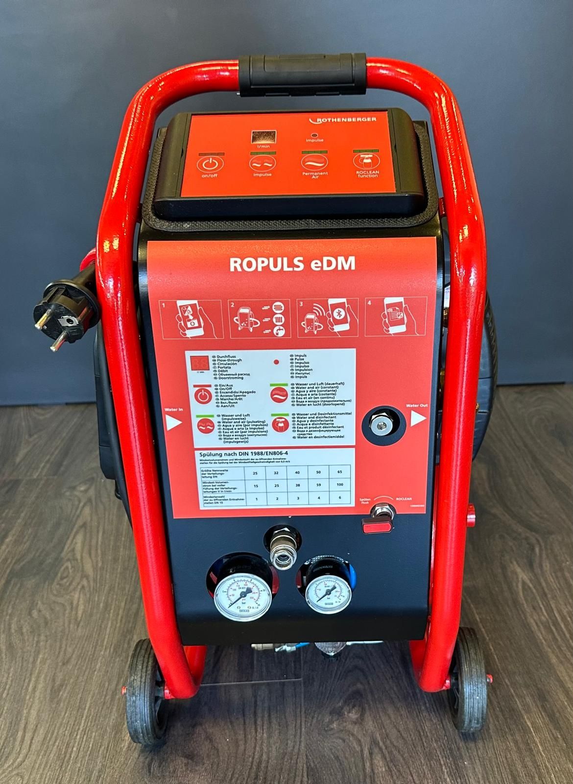 Set spalarea tevi/ incalzire pardoseala  etc ROTHENBERGER ROPULS EDM