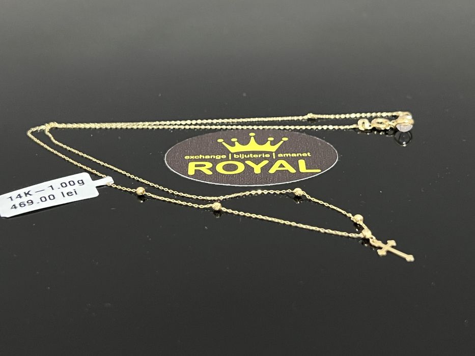 Bijuteria Royal CB : Lant aur 14k 1,00 grame
