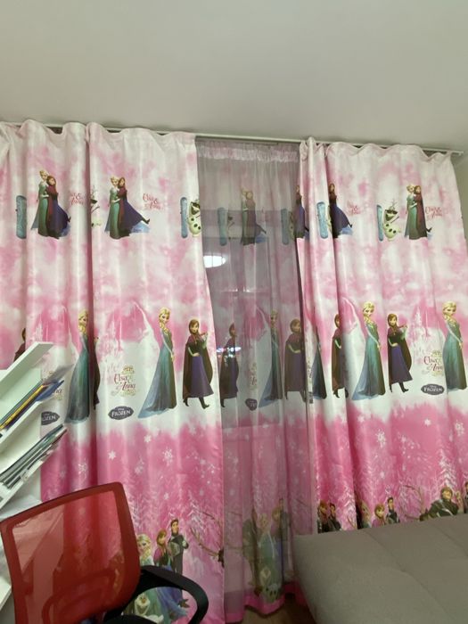 Шторы с тюлью в детскую комнату 10000 тенге
