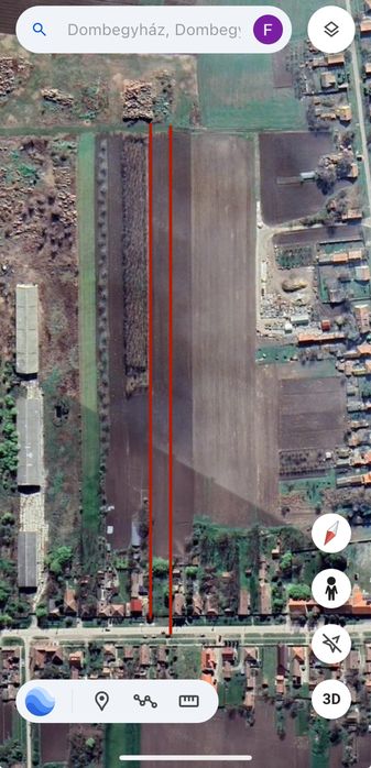 Teren intravilan cu utilități la 25 km de Arad Dombegyház, Ungaria