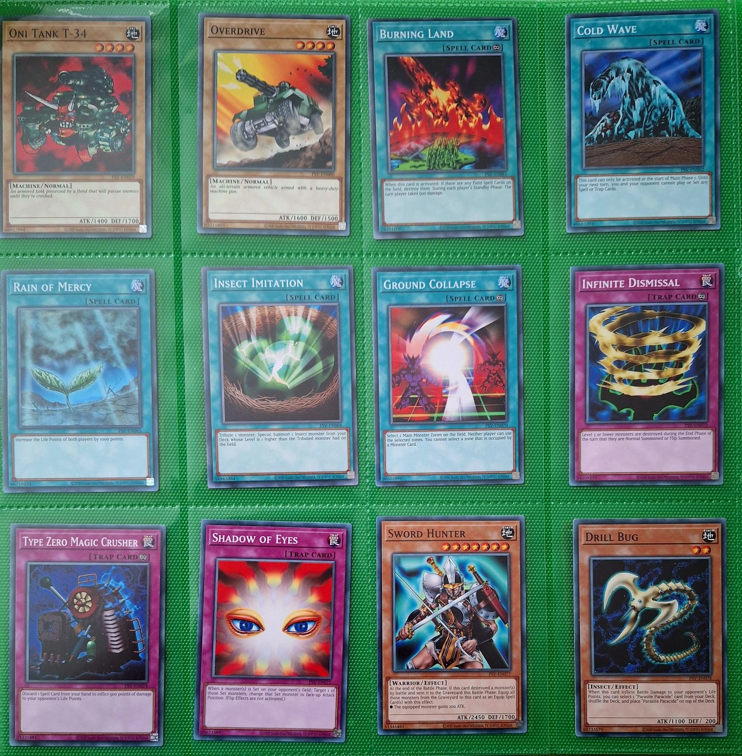 Yu-gi-oh Оригинални ретро карти част 3 - PSV