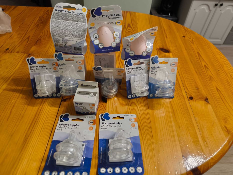 Детски шишета и биберони Kika boo