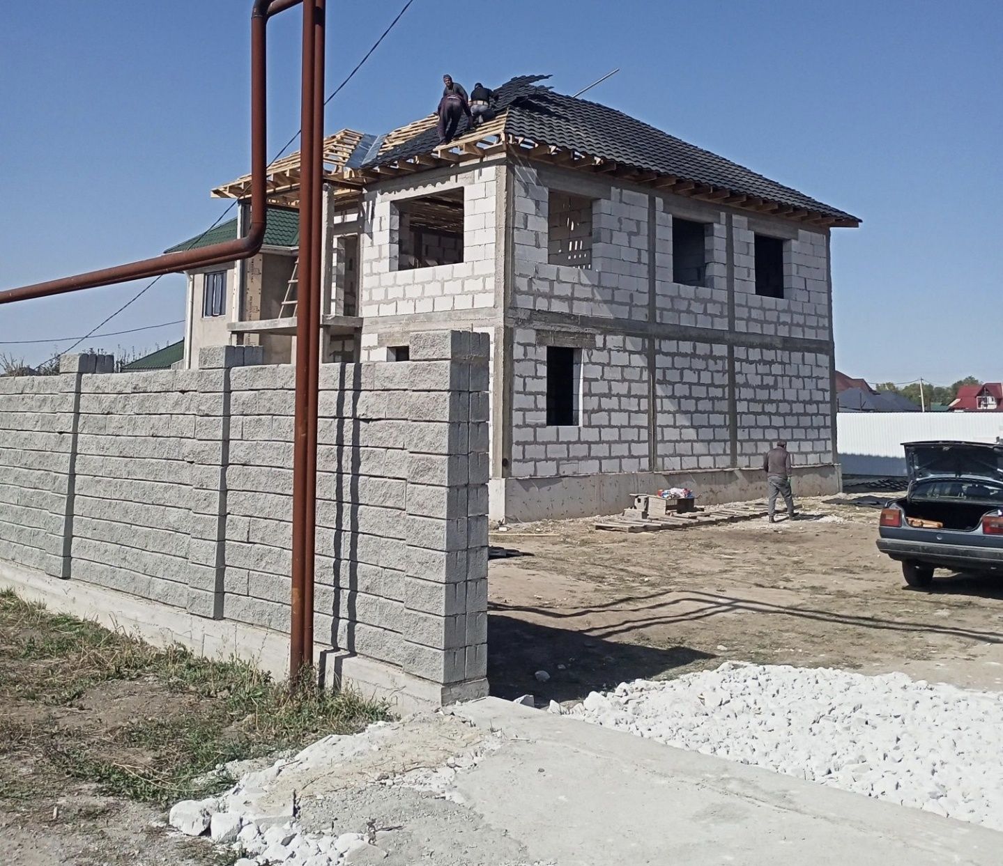 Застройка домов и ремонт зданий