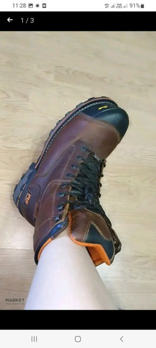 Мужеские Кожанные сапоги