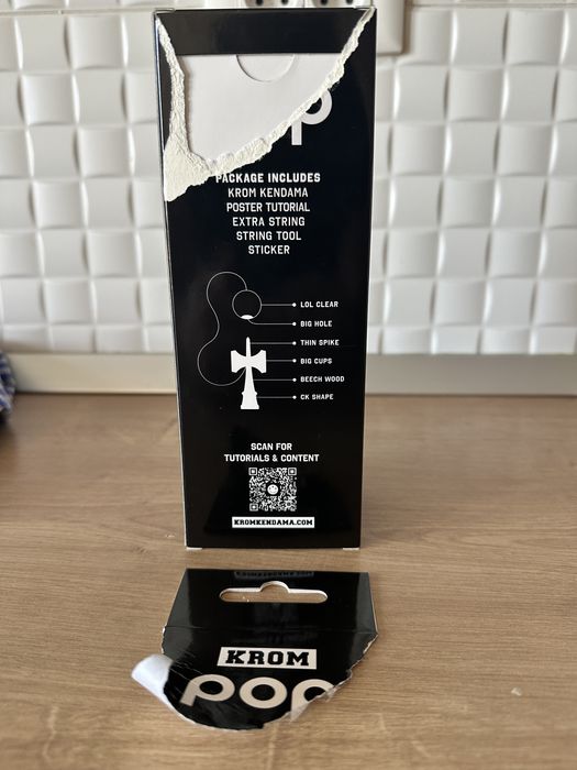 Kendama krom pop rubber