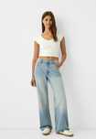 Blugi largi Bershka