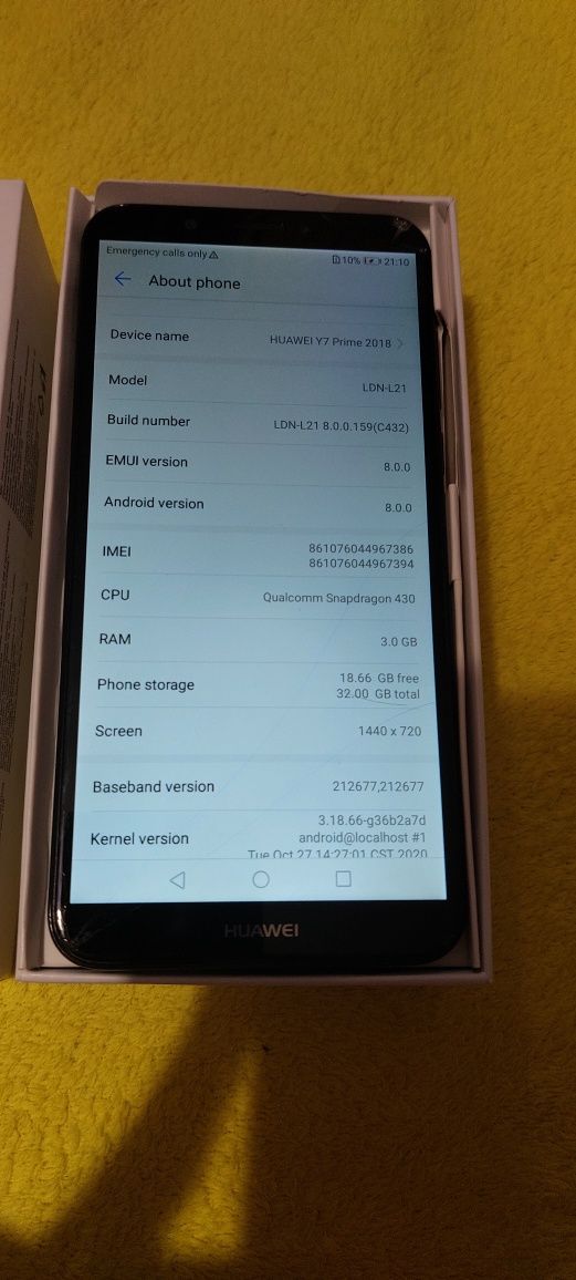 Huawei Y7 Prime 2018