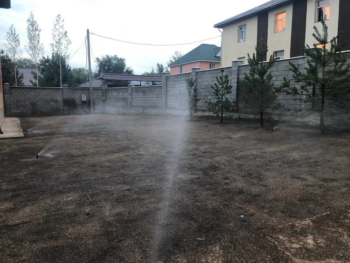 Сзеленение ПОДАРКА Рулонный Газон Трава для Газона в Алматы под ключ