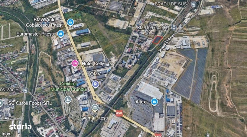 Teren zona Arpechim - Acces A1 si Dex Pitesti Craiova 3424 MP