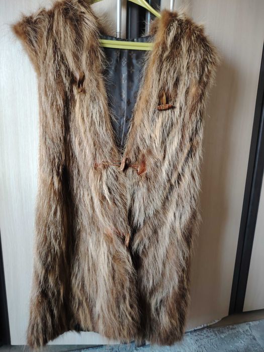 Кожен елек от лисица