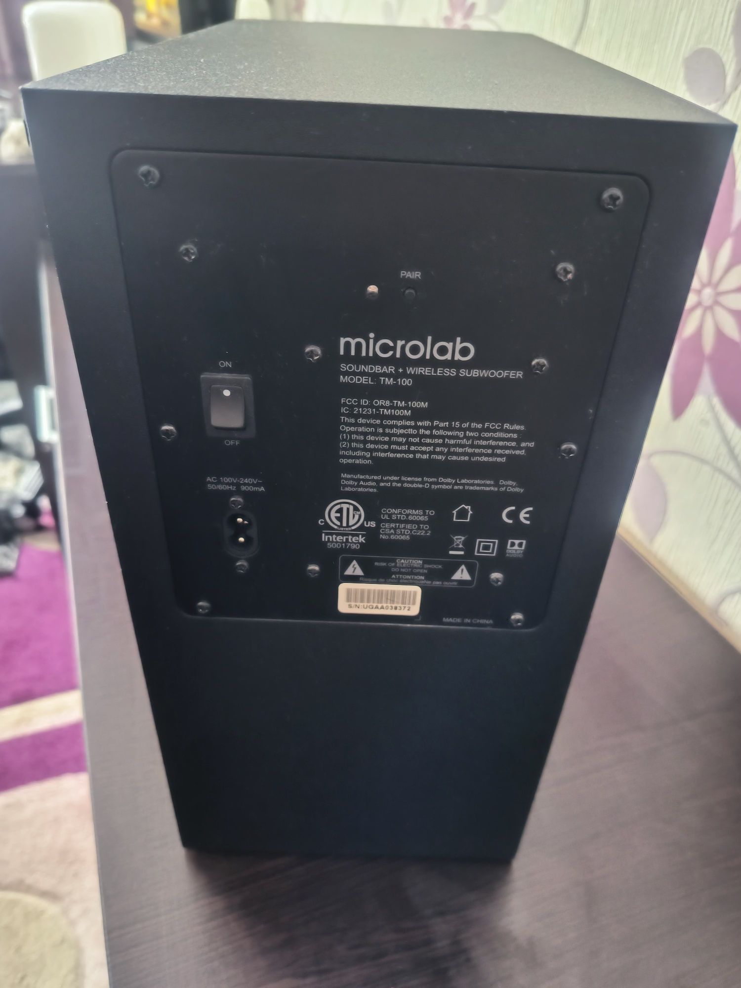 Саундбар Microlab TM-100