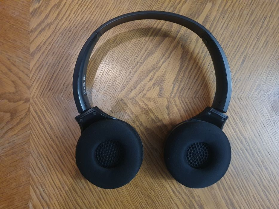 Casti On Ear Panasonic RB-HF420BE-A, Wireless, Bluetooth, Microfon