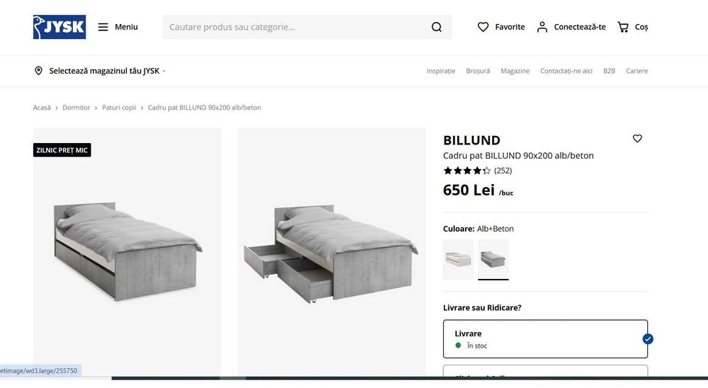 pat si birou  BILLUND  JISK