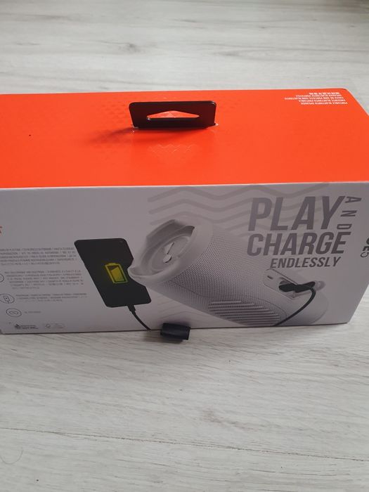 Vand boxa Jbl charge 5 alb NOU! ORIGINAL!
