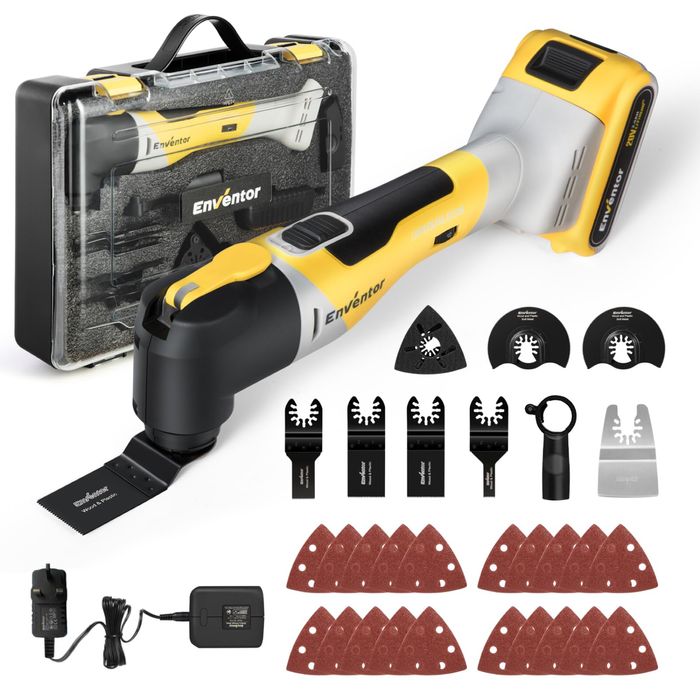 Fierastrau oscilant cu acumulator ENVENTOR 20 V , model 98606