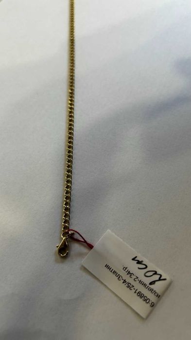 златна гривна 2.34 гр     05891-25/4