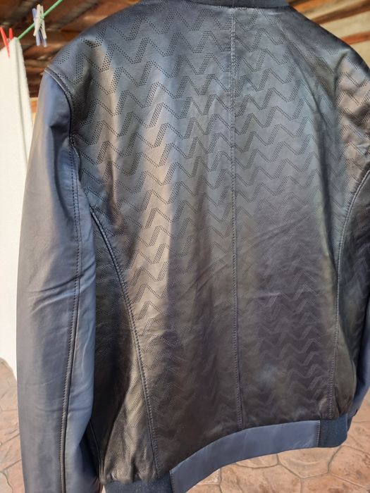 Geaca de piele nouă masura 50