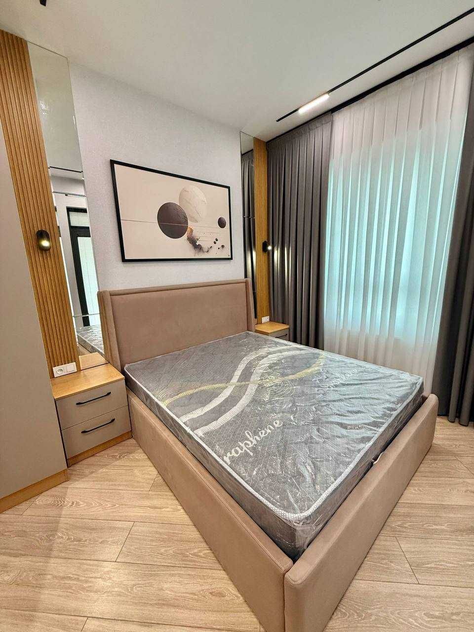 2-комн. квартира в Akay City, 22 этаж, авторский ремонт, Дархан`