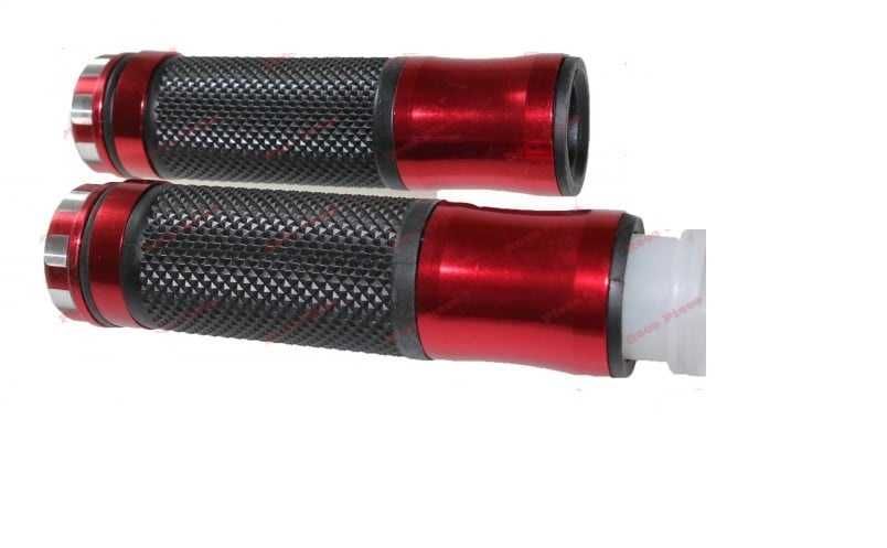 Mansoane Scuter Manere ATV Cauciuc Rosu NOI