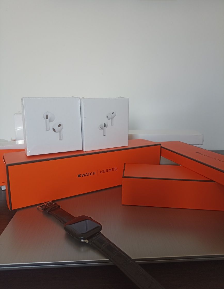 Apple Watch Hermes смарт часы смарт сағат сыйлыққа airpods pro н/е 3
