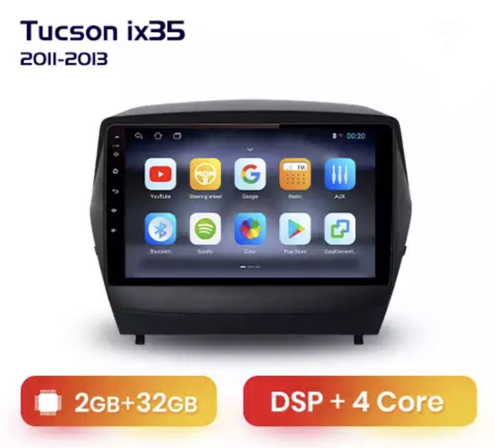 Dvd / Gps / Naviagtie / Cu Android Hyundai Tucson ix35 - Promotie ‼️