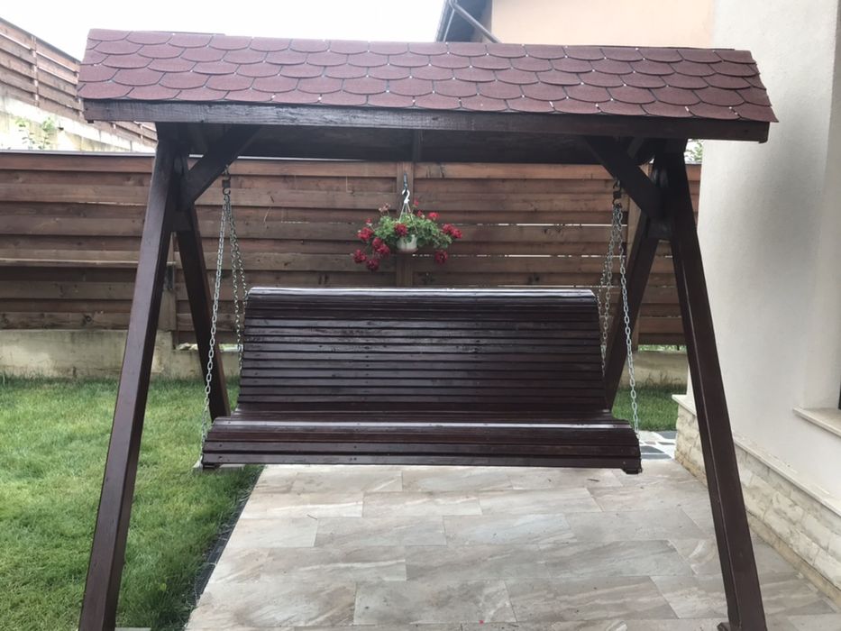 Balansoar lemn rabatabil.