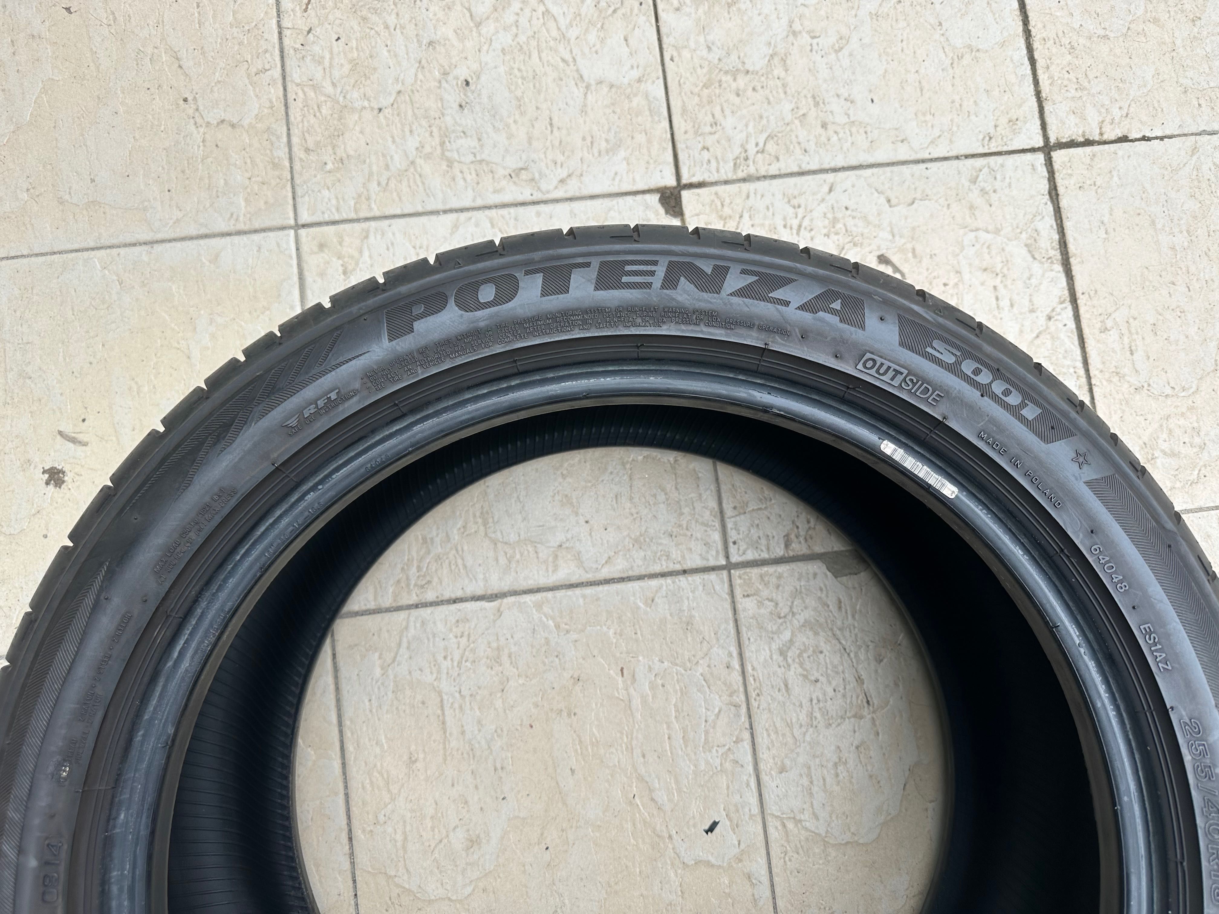 Гуми летни гума 255/40/18”  BRIDGESTONE POTENZA S001,RFT