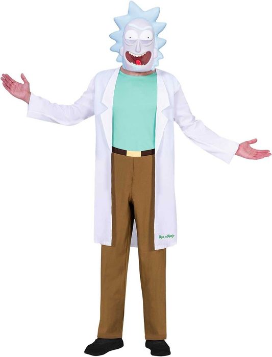Costum carnaval  Rick și Morty ,Rick , adulti , marimea L-XL