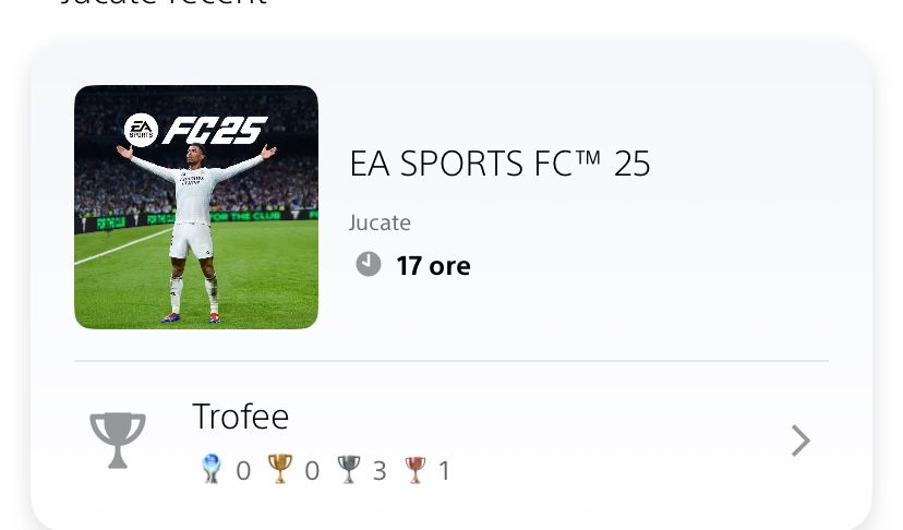Vand joc FC25 PS4