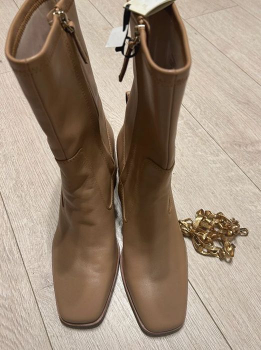 Ghete de piele Uterque by Massimo Dutti