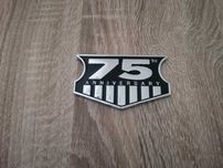 75th Anniversary метална емблема за Jeep