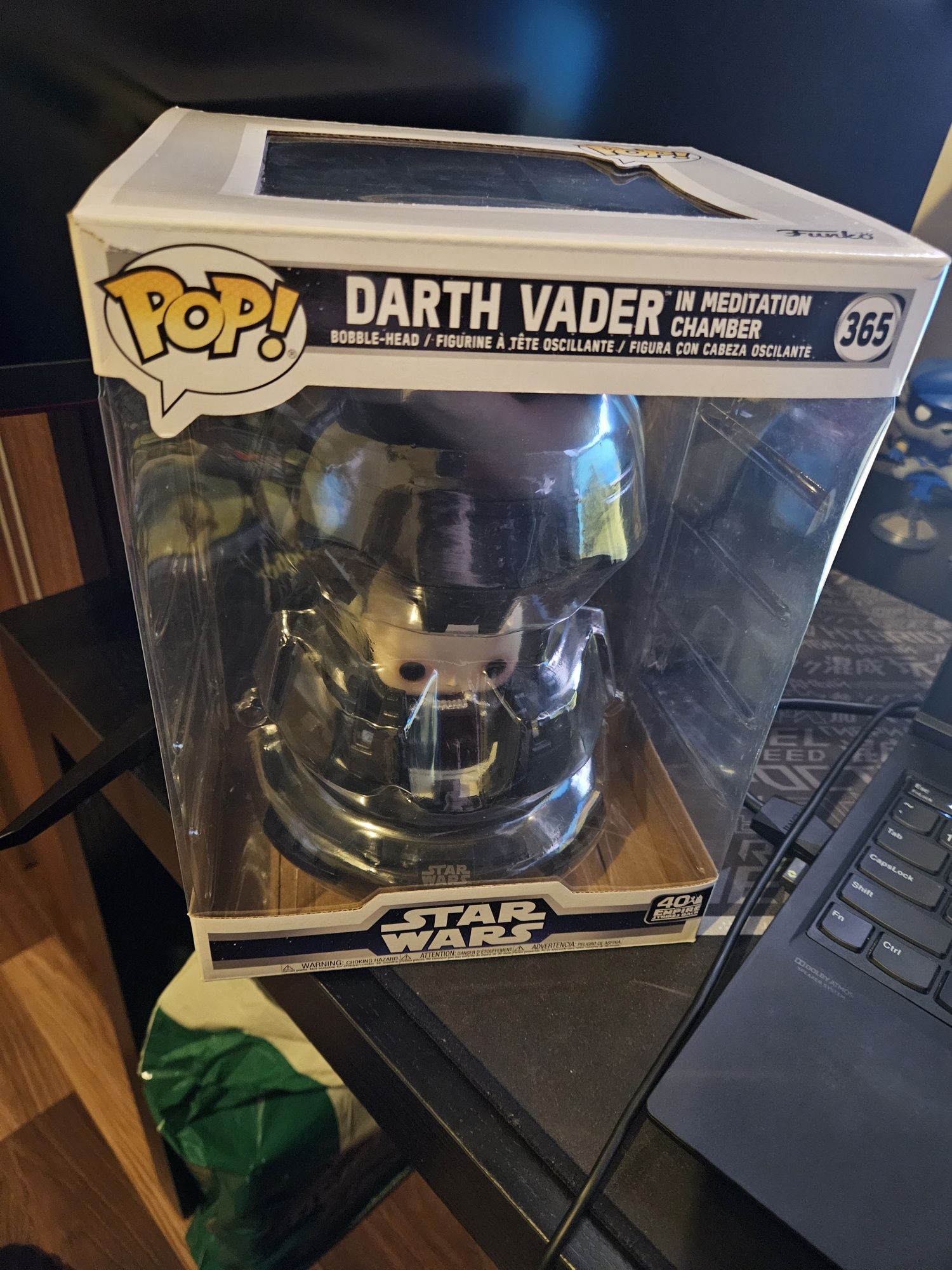 Darth Vader in the resting room funko pop