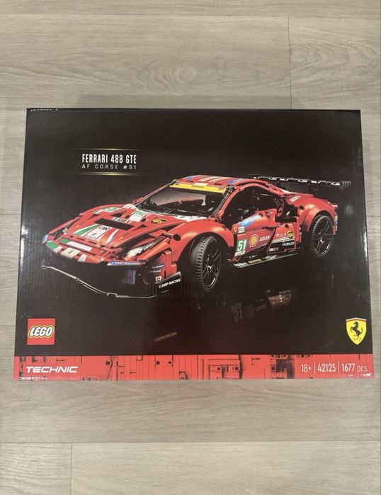 Lego Ferrari 488 GTE 42125