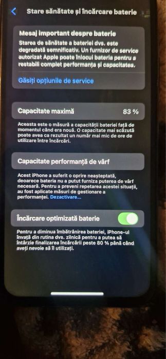Schimb cu un alt iphone