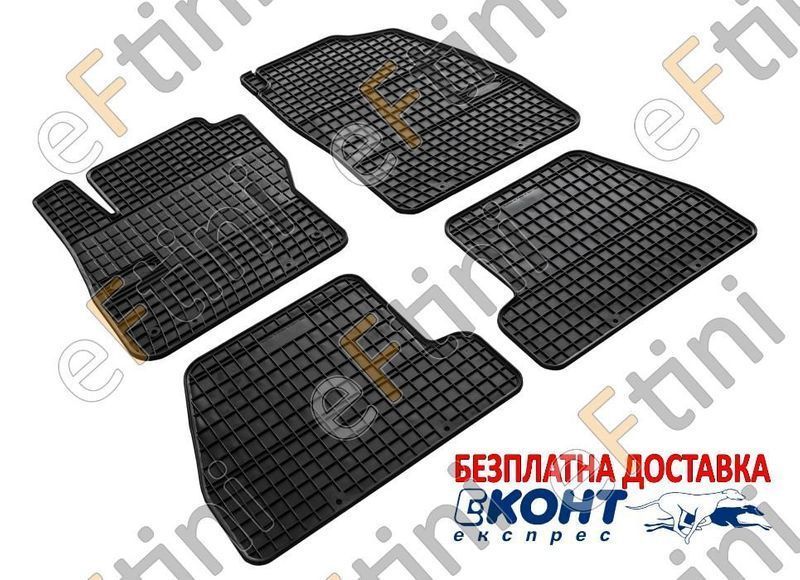 Автомобилни гумени стелки Frogum за Форд Фокус / Ford Focus (2010 -)