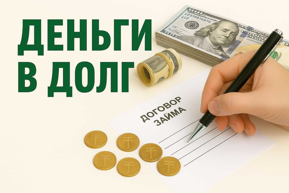 Выдаем деньги под проценты в долг 24/7