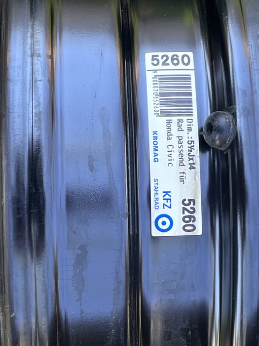 Железни джанти 14 цола, 4бр